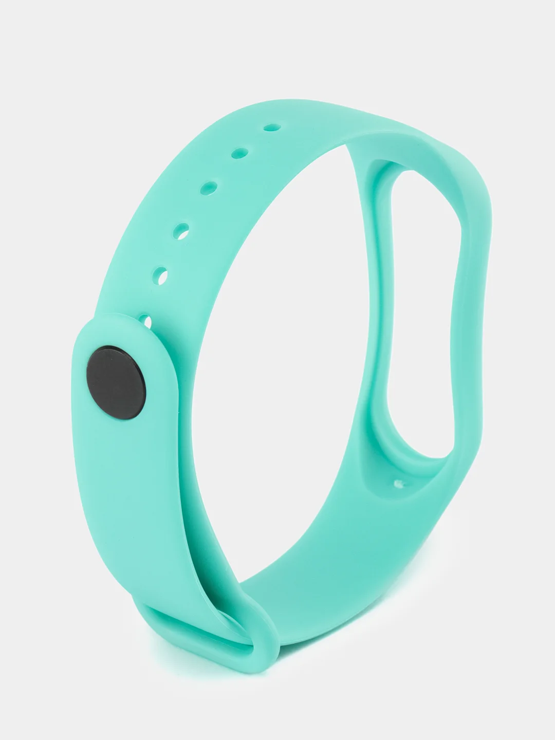 Бирюзовый силиконовый ремешок Xiaomi Mi Band 3/4 (Фитнес-браслет)