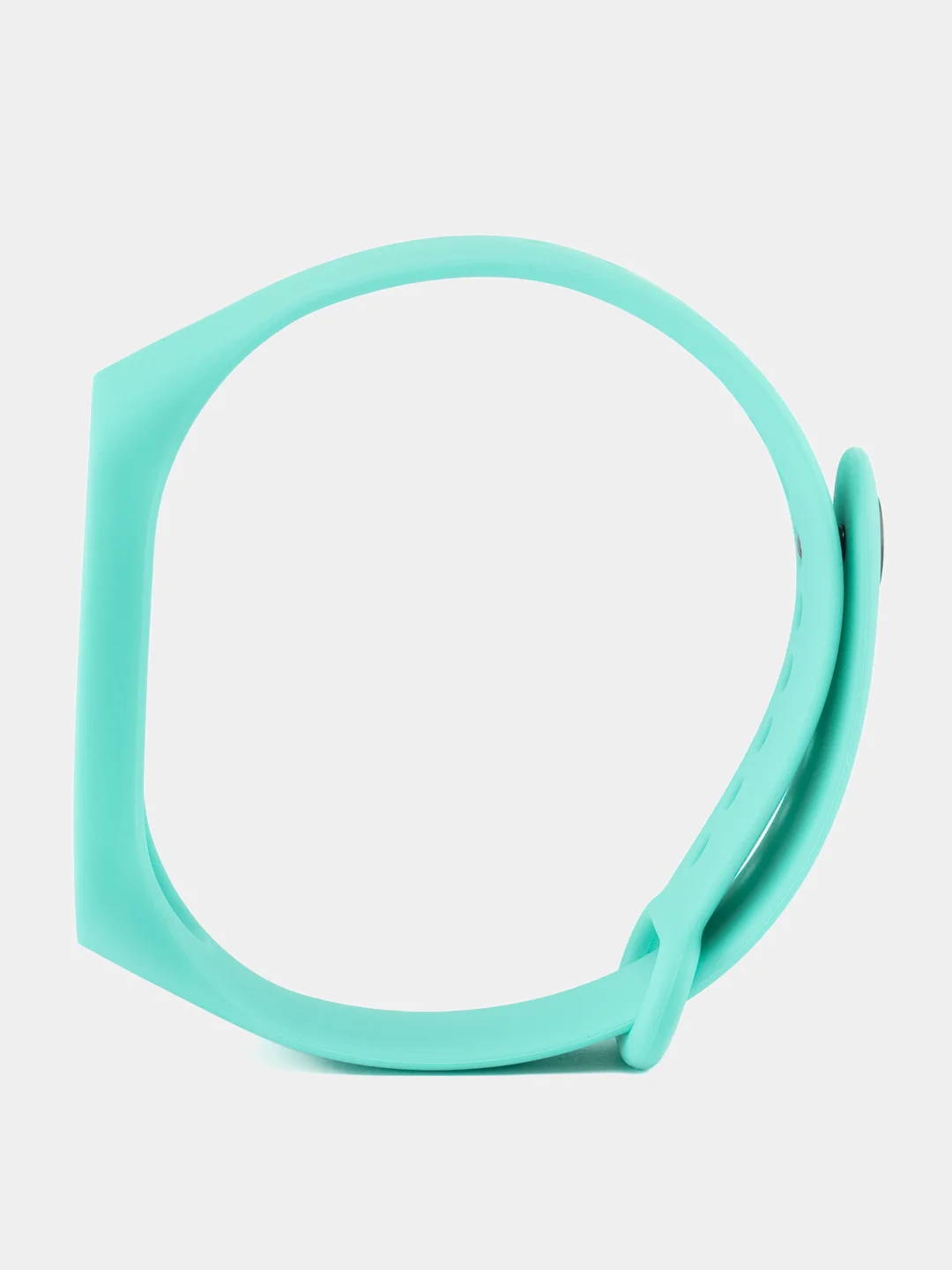 Бирюзовый силиконовый ремешок Xiaomi Mi Band 3/4 (Фитнес-браслет)
