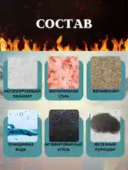 Грелка самонагревающаяся, пластырь согревающий для суставов, 2 шт