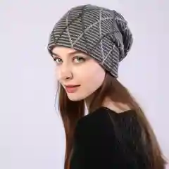 Женская шапка, теплая, двухслойная, на весну, на зиму, осень, 5 цветов