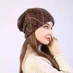 Женская шапка, теплая, двухслойная, на весну, на зиму, осень, 5 цветов