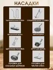 Белый профессиональный пароочиститель для дома/ Парогенератор для уборки/ Паровой очиститель