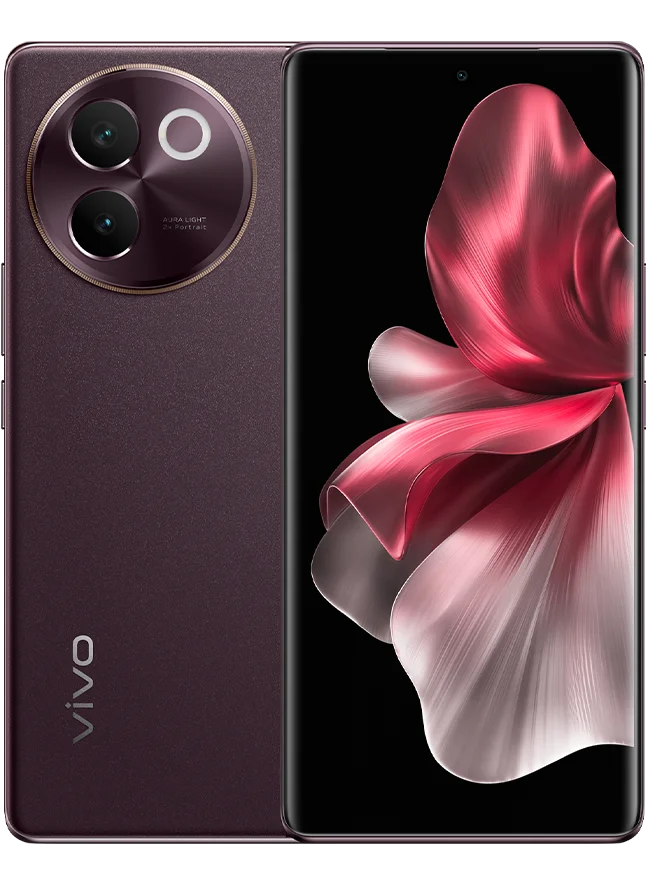 Коричневый смартфон V30e 256Гб, 12ГБ ОЗУ, AMOLED, 6.78" (2400x1080), 50 МП, 120 Гц, 5500 мАч, 4K, 5G