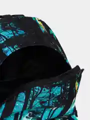 Белый рюкзак с принтом, с пеналом