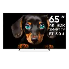 Черный телевизор LED 65" Topdevice Ultra Neo 65CS06U UHD 4K/Smart TV/Wi-Fi/Bluetooth