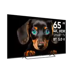 Черный телевизор LED 65" Topdevice Ultra Neo 65CS06U UHD 4K/Smart TV/Wi-Fi/Bluetooth