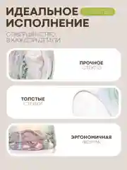 Прозрачный стакан набор 6,2,1шт КАРТОФАН айсберг стеклянный для виски бренди коктелей воды сока 200мл