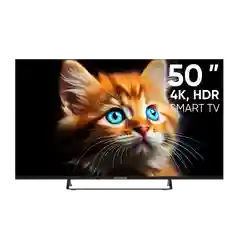 Черный телевизор LED 50" Topdevice Ultra 50CS05U UHD 4K/Smart TV/Wi-Fi