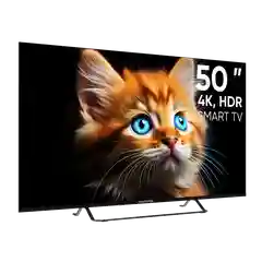 Черный телевизор LED 50" Topdevice Ultra 50CS05U UHD 4K/Smart TV/Wi-Fi
