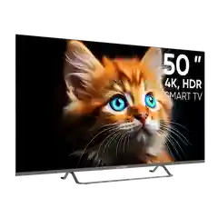 Серый телевизор LED 50" Topdevice Ultra 50CS05U UHD 4K/Smart TV/Wi-Fi