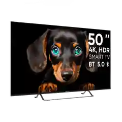 Черный телевизор LED 50" Topdevice Ultra Neo 50CS06U UHD 4K/Smart TV/Wi-Fi/Bluetooth