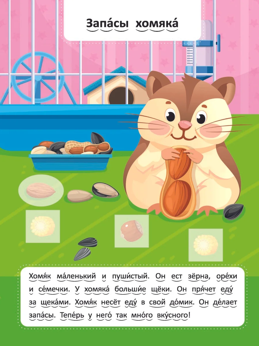 Читаю по слогам. Домашние животные