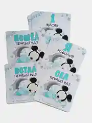Карточки для фотосессии малыша "Микки Маус"