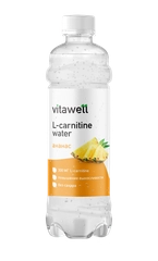 Напиток безалкогольный слабогазированный Fitness Food Factory "Vitawell", ананас, 500мл
