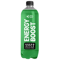 Напиток тонизирующий Fitness Food Factory "ЕХО", газированный, б/а, зелёное яблоко, 500мл