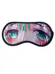 Зеленый маска для сна аниме глазки