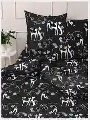 Комплект постельного белья, 1,5 спальный, 2х спальный, евро, семейный, жатка, 076BH