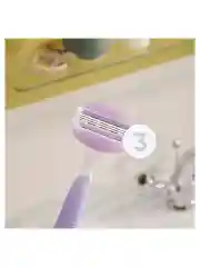 Сменные кассеты для бритвы Gillette Venus Breeze, cо встроенными полосками с гелем, 2 шт