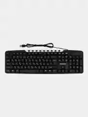 Клавиатура и мышка для компьютера Sonnen, 513854, мембранная проводная, USB, набор для ПК