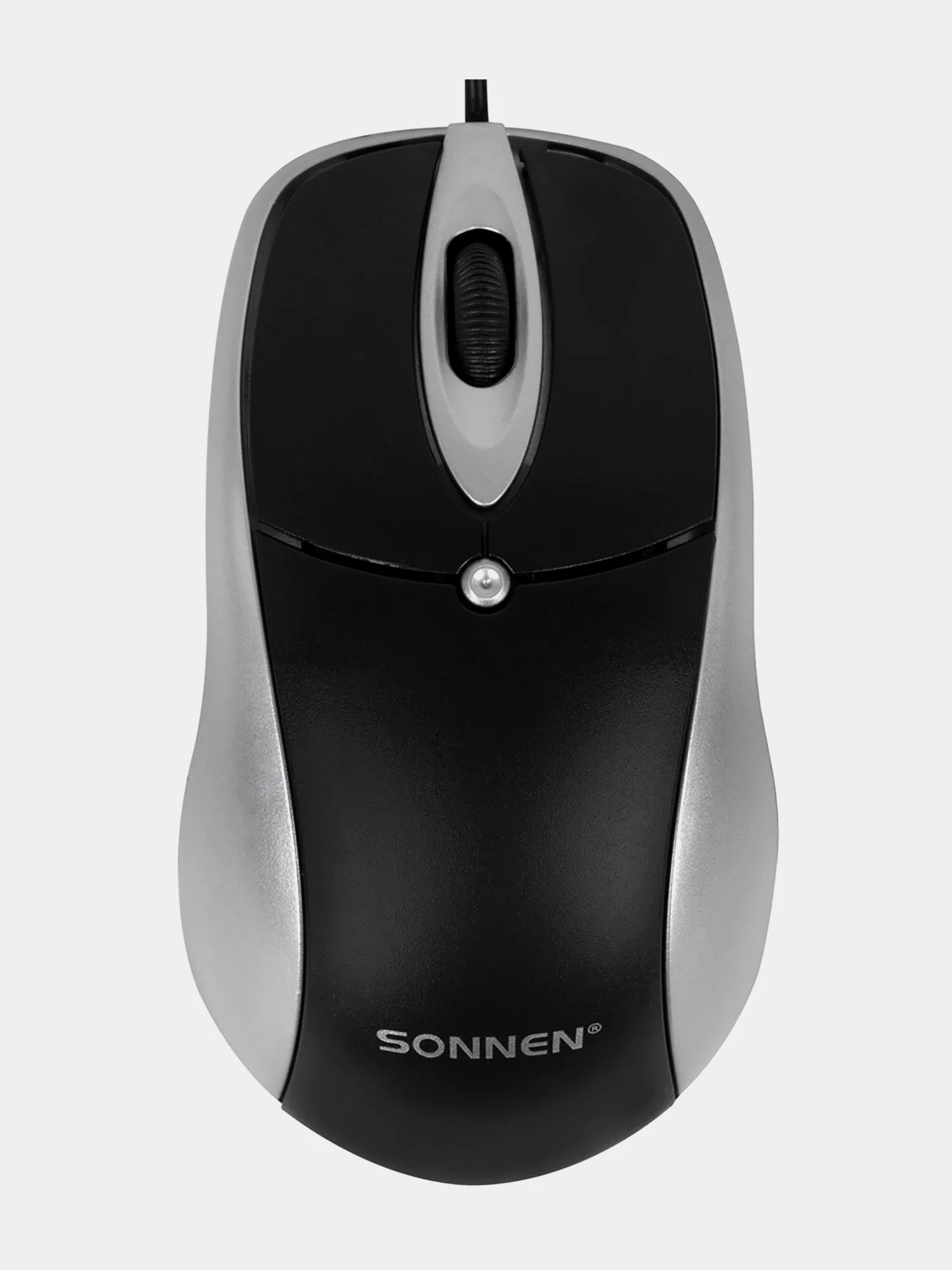Клавиатура и мышка для компьютера Sonnen, 513854, мембранная проводная, USB, набор для ПК