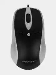 Клавиатура и мышка для компьютера Sonnen, 513854, мембранная проводная, USB, набор для ПК