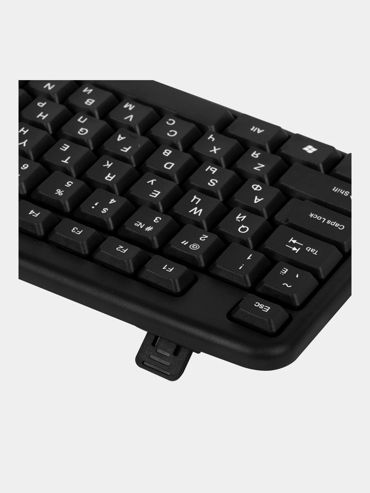 Клавиатура и мышка для компьютера Sonnen, 513854, мембранная проводная, USB, набор для ПК