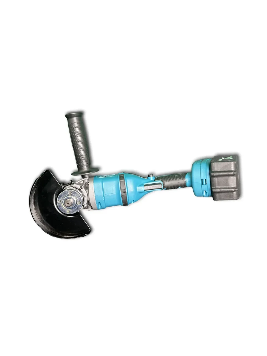 Черный болгарка УШМ аккумуляторная Makita 26V, бесщеточная, 125мм