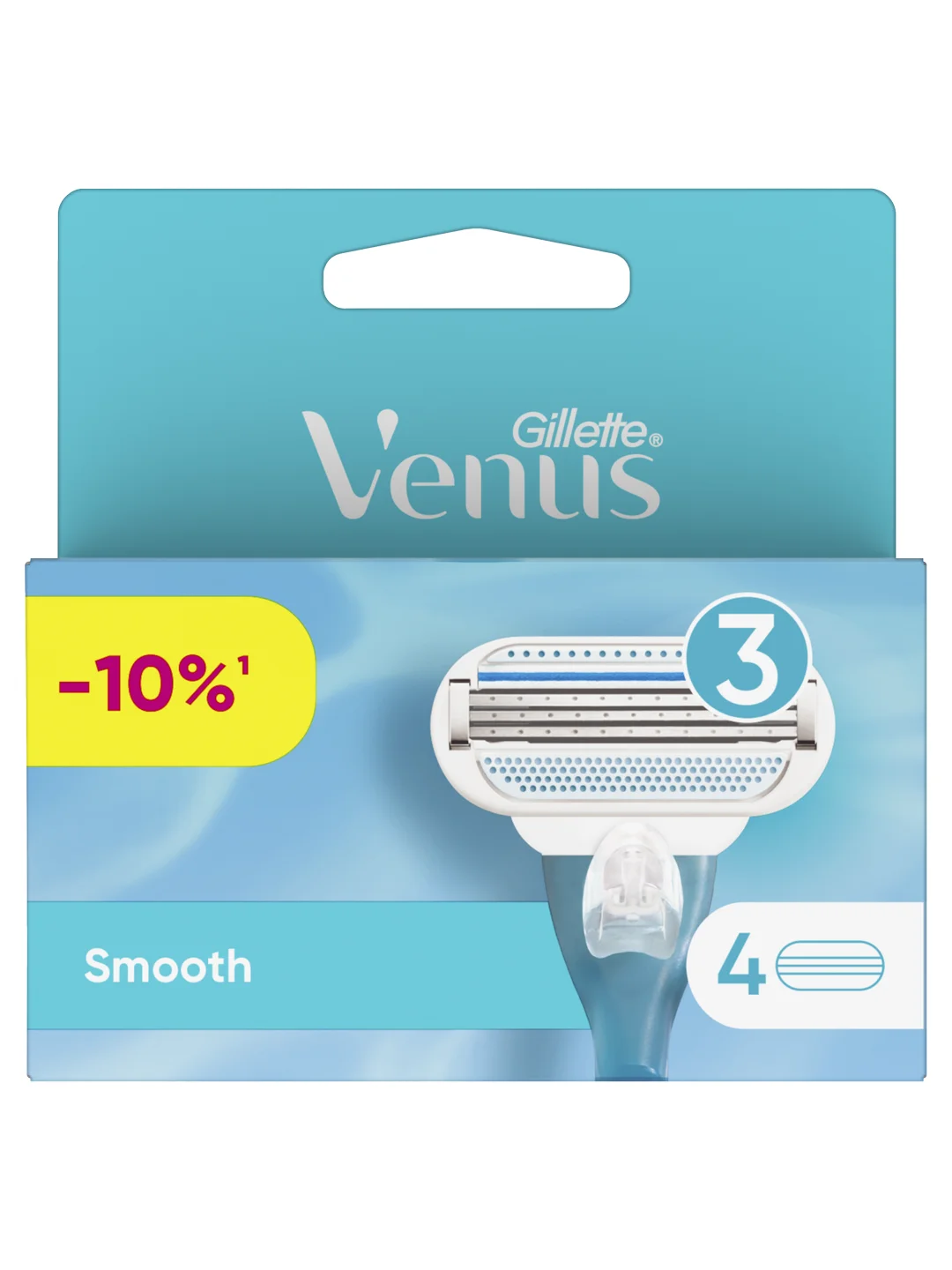 GILLETTE VENUS Сменные кассеты для бритья 4шт