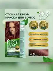 Стойкая крем-краска для волос Fitocolor, тон 4.5, махагон, 115 мл