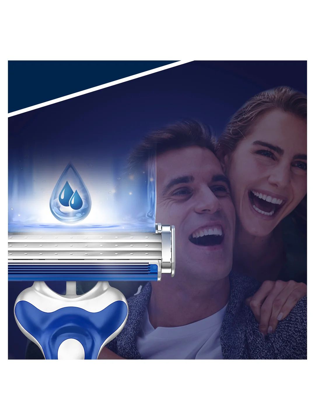 Gillette Одноразовые Мужские Бритвы Blue3 Comfort, с 3 лезвиями, 3 шт, плавающая головка