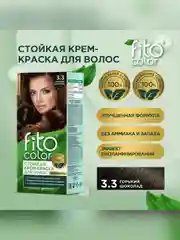 Стойкая крем-краска для волос Fitocolor, тон 3.3, горький шоколад, 115 мл