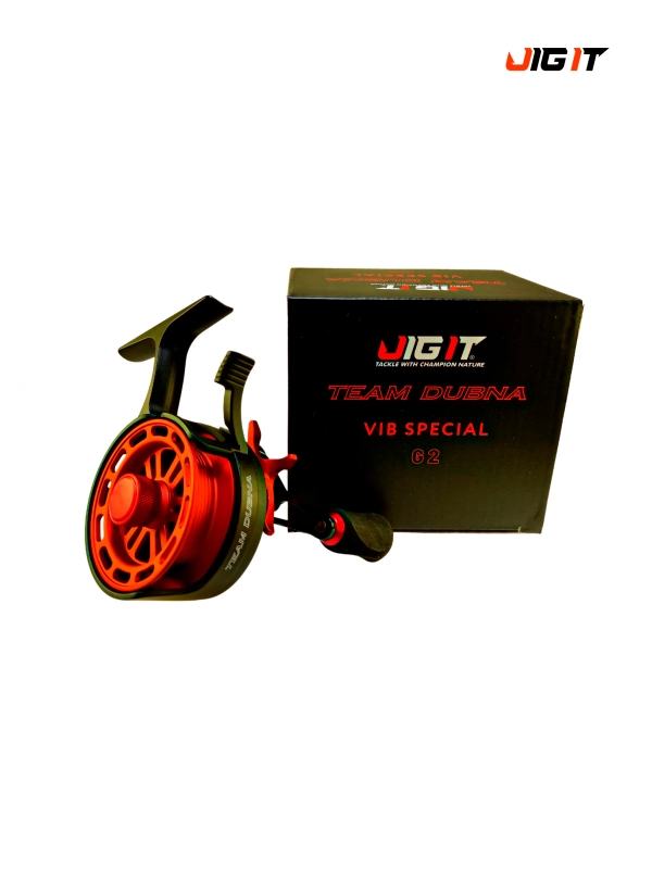 Катушка Зимняя Jig It Team Dubna Vib Special G2 мультипликаторная
