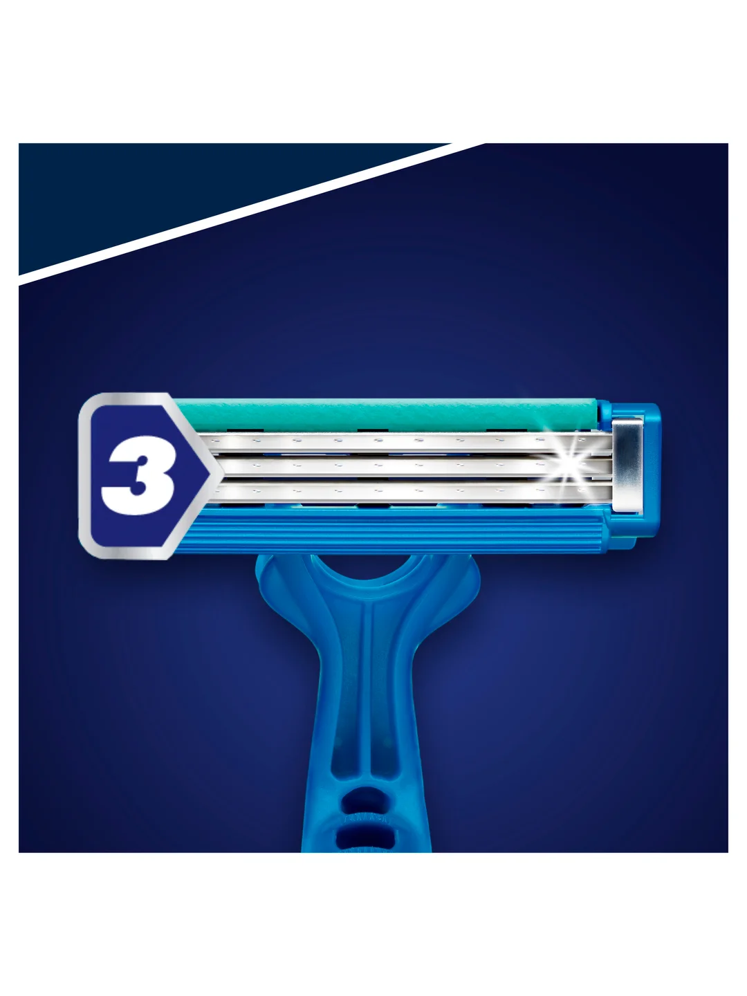 Одноразовые станки Gillette Blue Simple 3, 8 шт