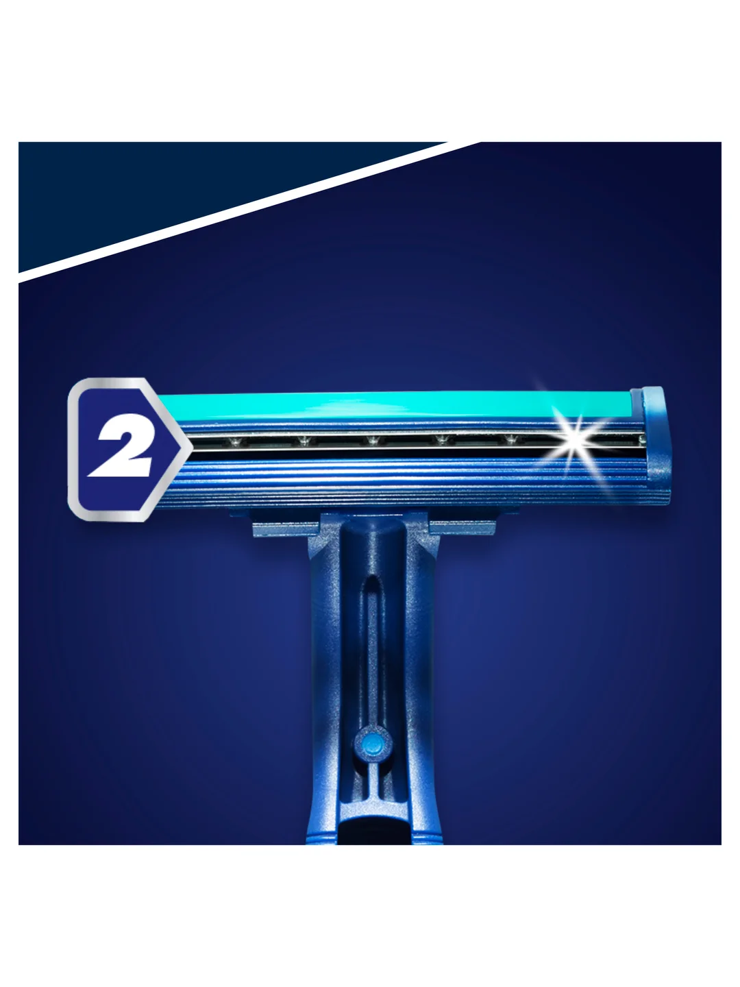 Одноразовые станки Gillette Blue II Plus, 5 шт