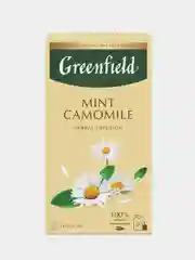 Чай Greenfield Mint Camomile, в пакетиках, зелёный, 20 пакетиков