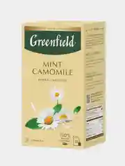 Чай Greenfield Mint Camomile, в пакетиках, зелёный, 20 пакетиков