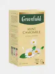 Чай Greenfield Mint Camomile, в пакетиках, зелёный, 20 пакетиков