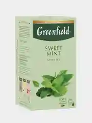 Чай Greenfield Sweet Mint, в пакетиках, зелёный, 20 пакетиков