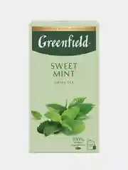 Чай Greenfield Sweet Mint, в пакетиках, зелёный, 20 пакетиков