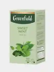 Чай Greenfield Sweet Mint, в пакетиках, зелёный, 20 пакетиков