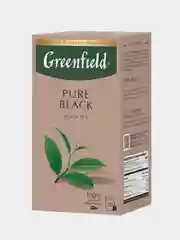 Чай Greenfield Pure Black, в пакетиках, чёрный, 20 пакетиков