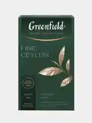 Чай Greenfield Fine Ceylon, листовой, чёрный, 90 г