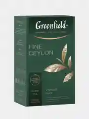 Чай Greenfield Fine Ceylon, листовой, чёрный, 90 г