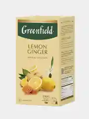 Чай зелёный Greenfield Lemon Ginger, 20 пакетиков