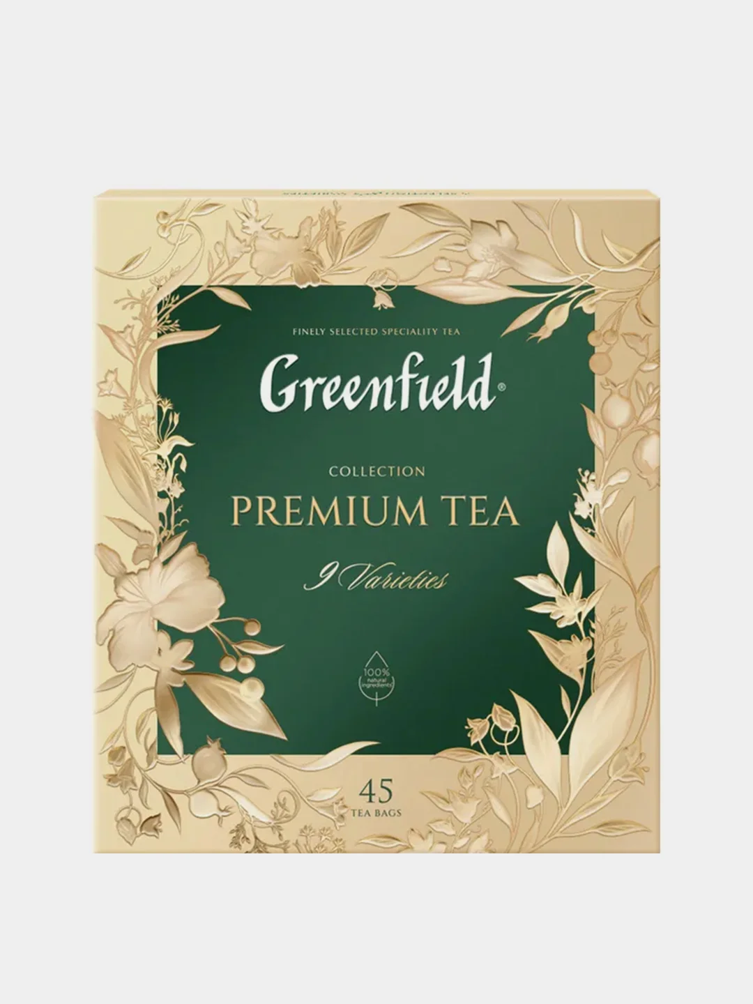 Набор чая Greenfield Premium Tea Collection, мини-ассорти, 9 видов, 45 пакетиков