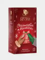 Чай черный в пакетиках Принцесса НУРИ "Яблоко-корица", 25 пакетиков по 1,5 г