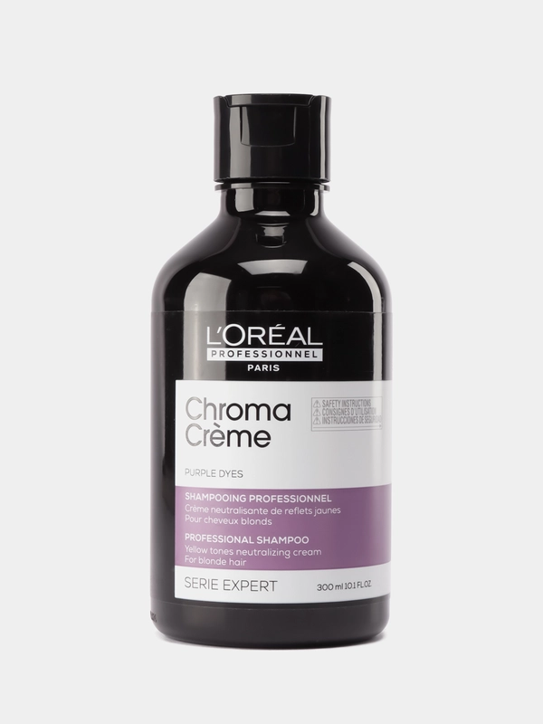 Шампунь CHROMA CREME  для нейтрализации желтизны очень светлых волос 300 ml