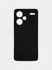Черный чехол Xiaomi Redmi Note 13 Pro Plus + / Сяоми Редми Нот 13 Про Плюс, черный, силиконовый
