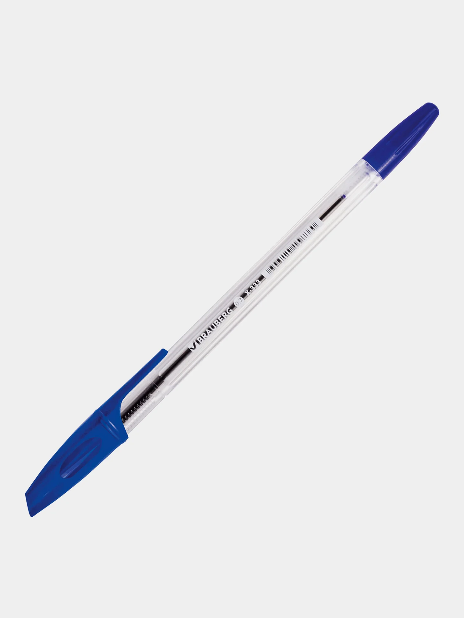 Ручка шариковая Brauberg X-333, 880005, синяя, 50 штук, узел 0,7 мм, линия письма 0,35 мм