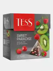 Чай Tess Sweet Paradise, в пирамидках, черный, 20 пакетиков по 1,8 г